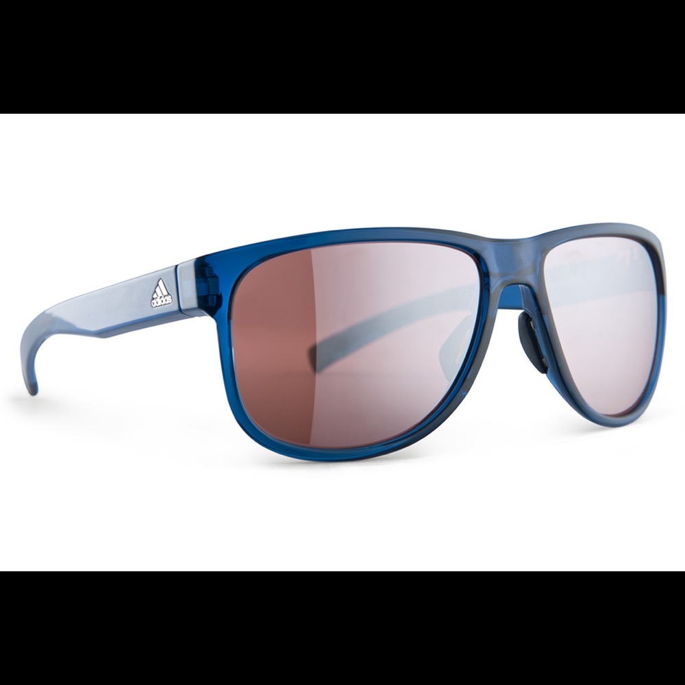 Adidas Sprung Blue Shiny Sunglasses